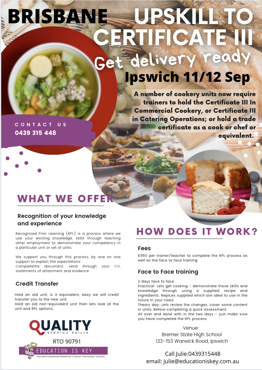 Upskill Program Ipswich September